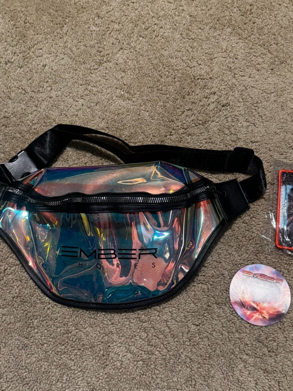 Ember Shores Iridescent Fanny Pack - Multicolor